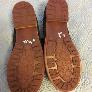 Kork Ease Suede black tie up shoes. Size 6.5